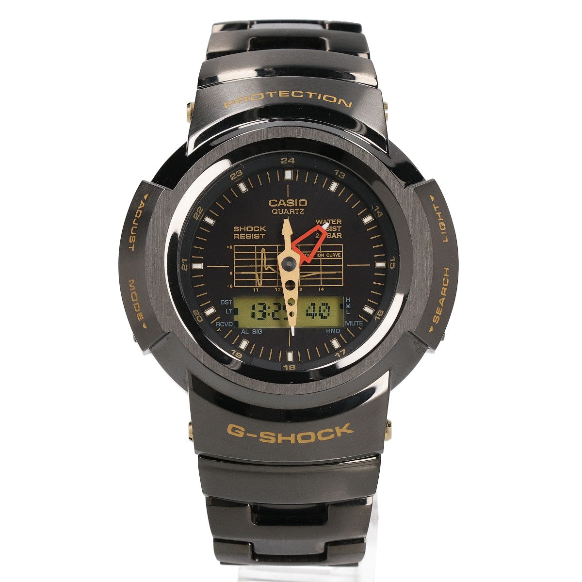 G-SHOCK ジーショック x PORTER ポーター 【新品同様】AWM-500GC-1AJR FULL METAL AW-500 SERIES マルチバンド6 タフソーラー電波 腕時計