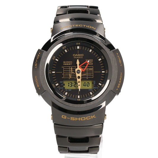G-SHOCK ジーショック x PORTER ポーター 【新品同様】AWM-500GC-1AJR FULL METAL AW-500 SERIES マルチバンド6 タフソーラー電波 腕時計