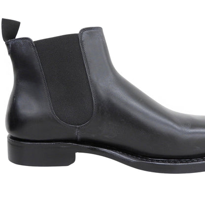 JALAN SRIWIJAYA ジャランスリワヤ 新品同様 BLACK CALF DAINITE SOLE EDWARD ブーツ シューズ メンズ ブラック 7 1/2 98756 シューズ