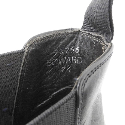 JALAN SRIWIJAYA ジャランスリワヤ 新品同様 BLACK CALF DAINITE SOLE EDWARD ブーツ シューズ メンズ ブラック 7 1/2 98756 シューズ
