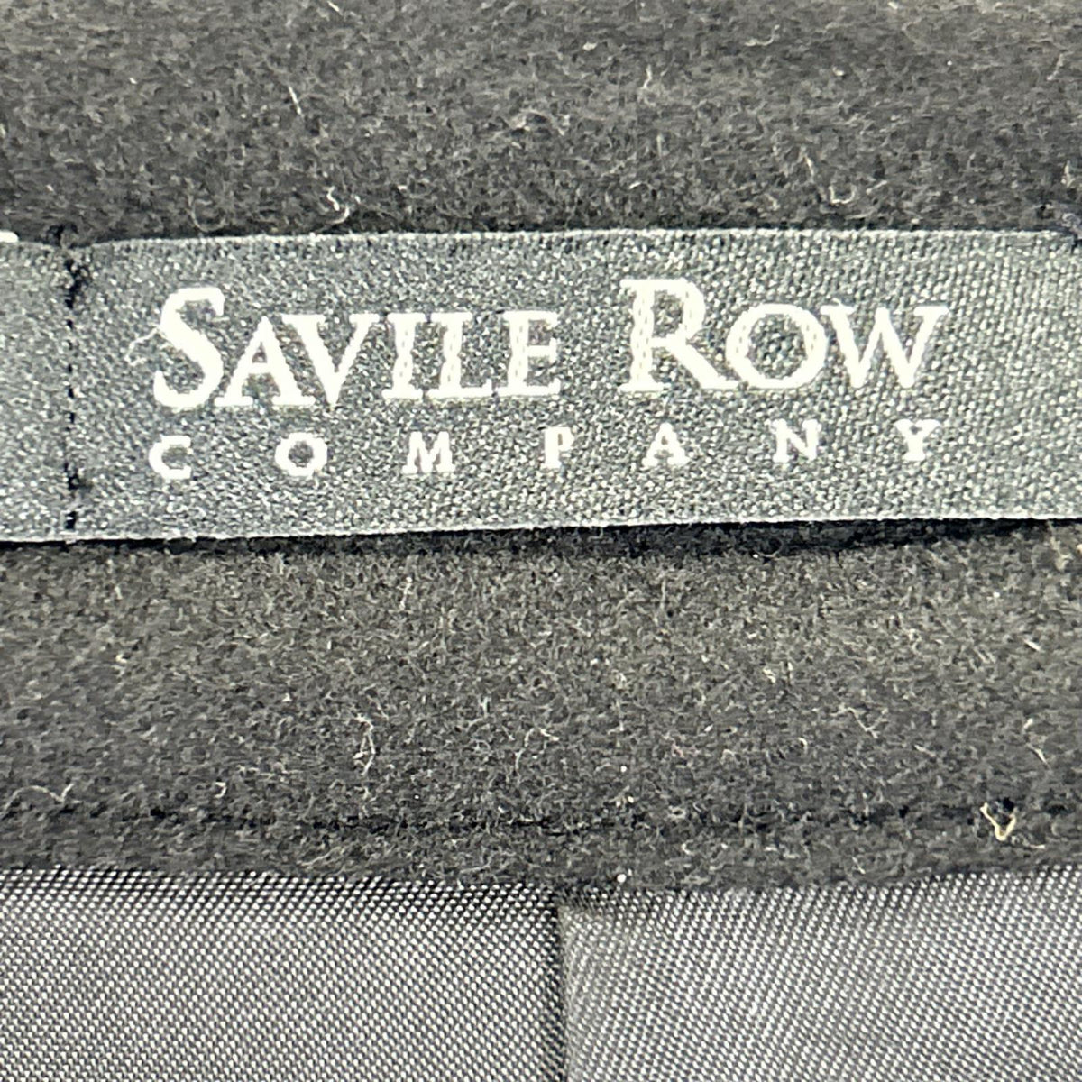 Savile Row サビルロウ 7264R194 ブラック カシミヤ100 ステンカラーコート コート