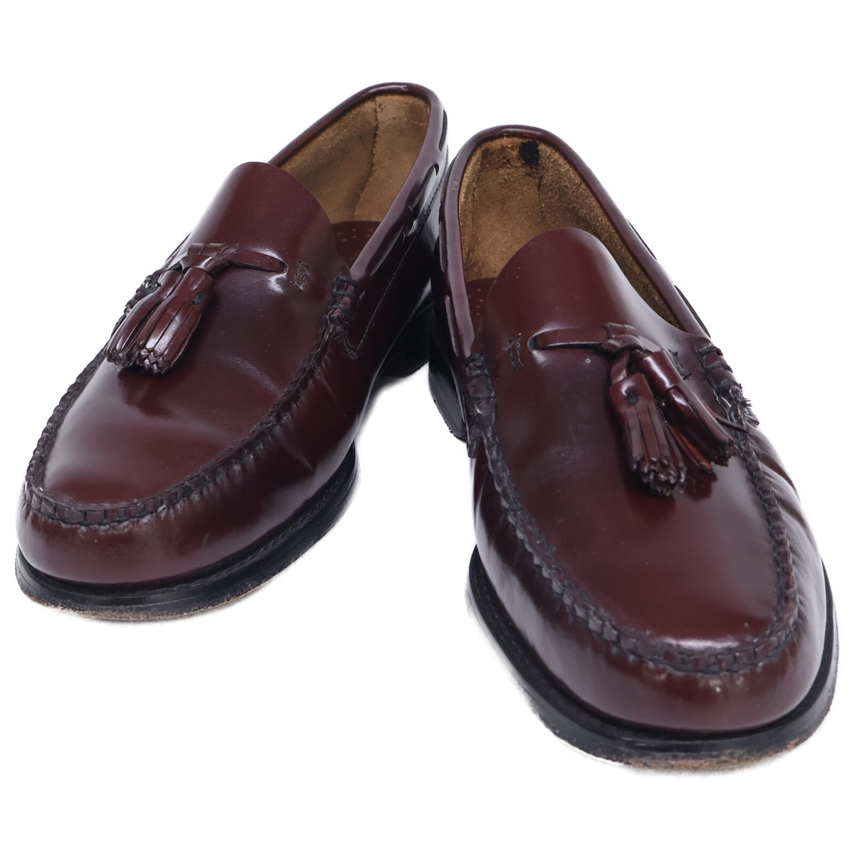 G.H.BASS&CO バス LARKIN ラーキン レザー タッセルローファー シューズ