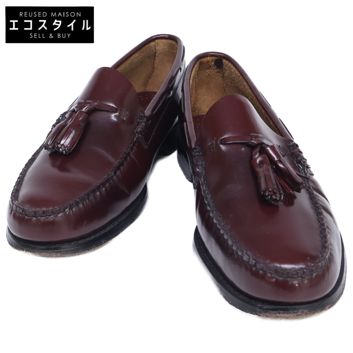 G.H.BASS&CO バス LARKIN ラーキン レザー タッセルローファー シューズ