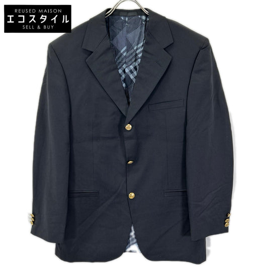 VERSACE CLASSIC ヴェルサーチクラシック ネイビー ゴールドボタン 紺ブレザージャケット ジャケット
