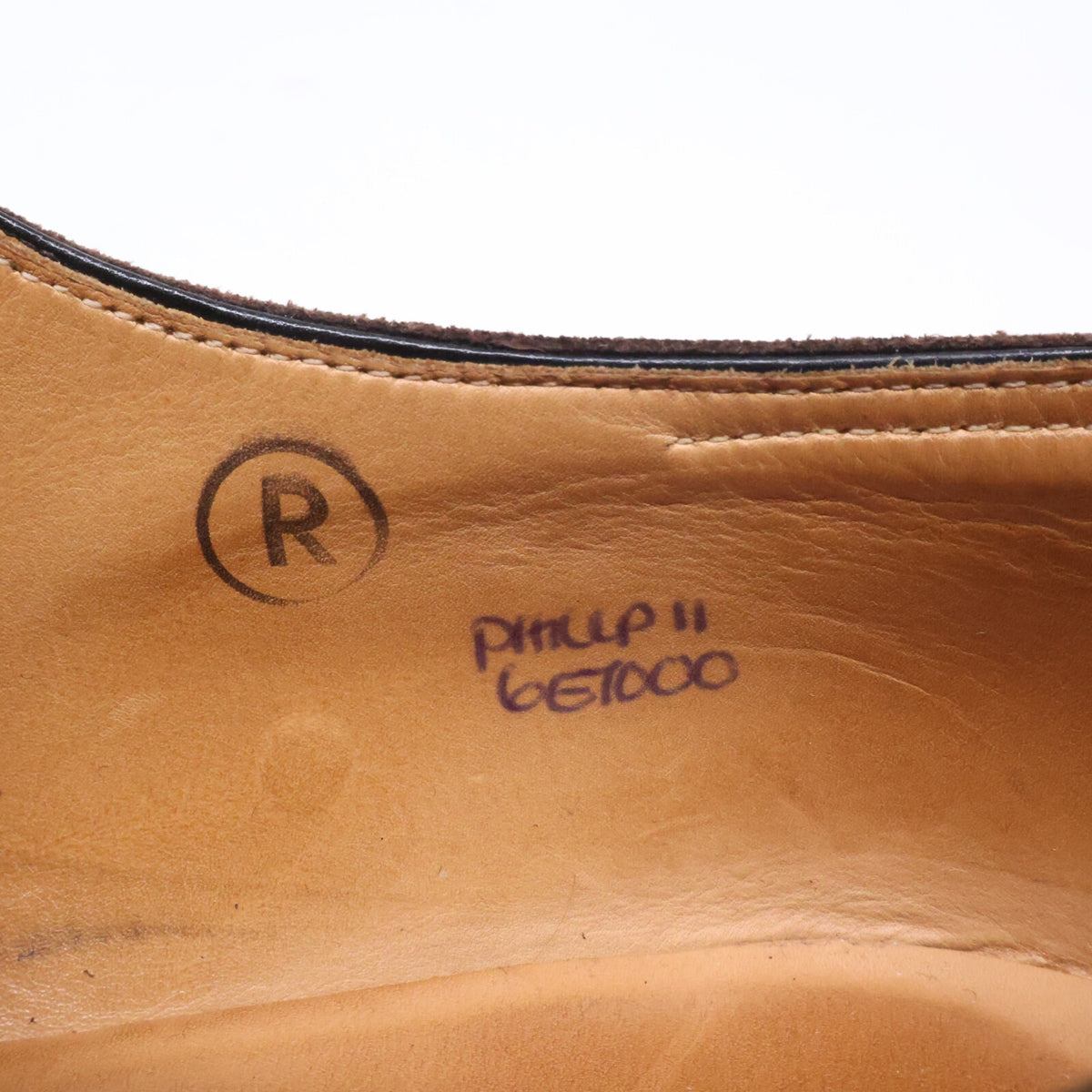 JOHNLOBB ジョンロブ PHILIP II フィリップ2 7000ラスト スエード ブローグキャップトゥ シューズ シューズ