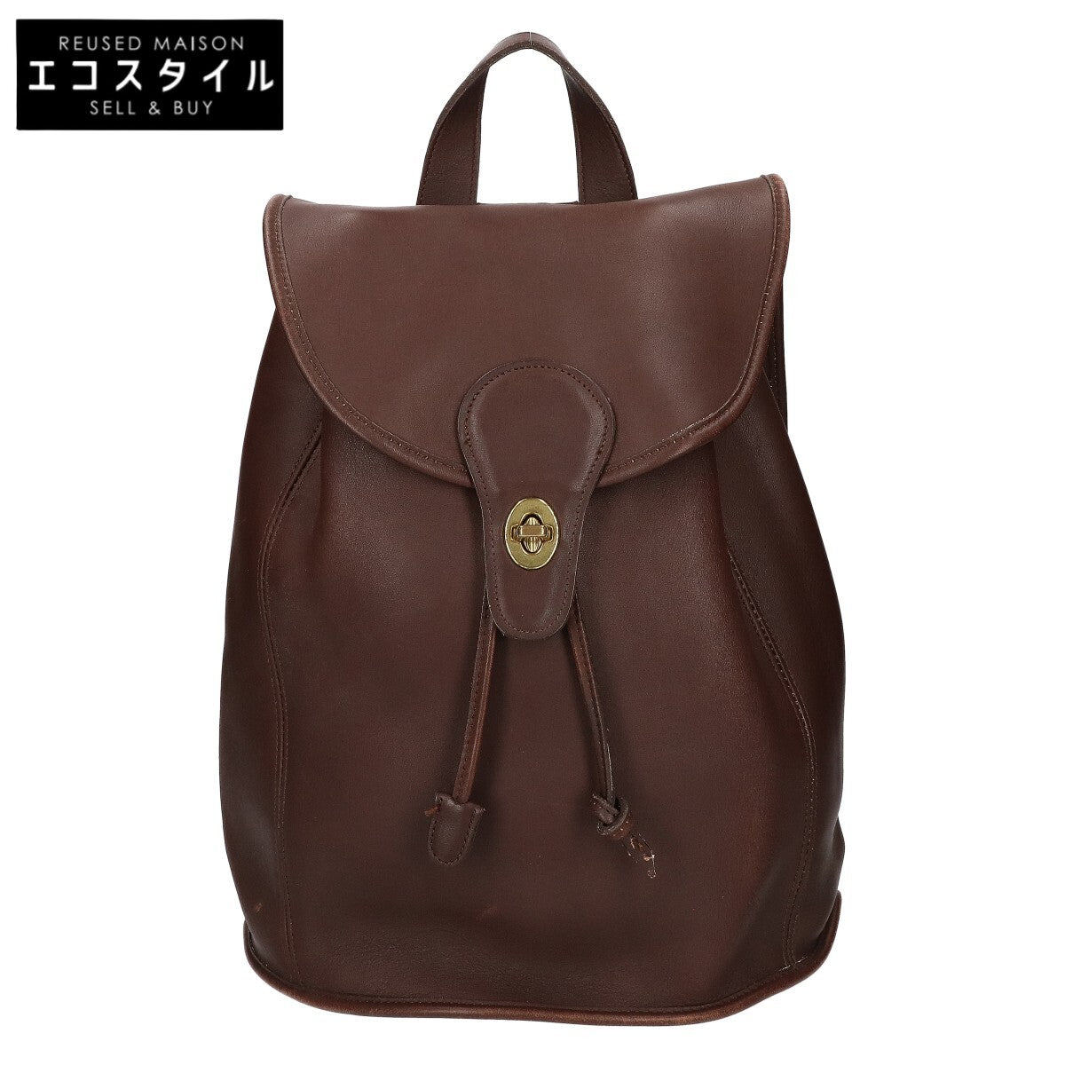 COACH コーチ 9943 オールドコーチ ターンロック レザー フラップ リュック バックパック リュック バックパック