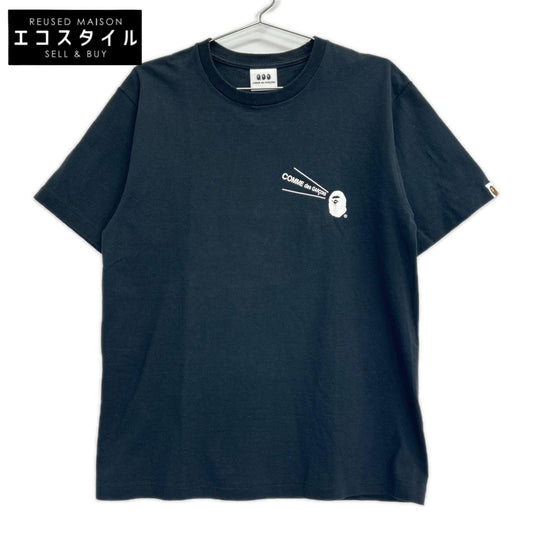 A BATHING APE アベイシングエイプ ×COMME des GARCONS 20SS ブラック OSAKA BAPE TEE Tシャツ トップス