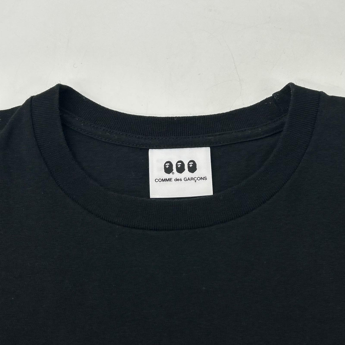 A BATHING APE アベイシングエイプ ×COMME des GARCONS 20SS ブラック OSAKA BAPE TEE Tシャツ トップス