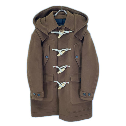 DSQUARED2 ディースクエアード S74AA0305 25年 ブラウン ウール100 ダッフルコート コート
