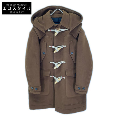 DSQUARED2 ディースクエアード S74AA0305 25年 ブラウン ウール100 ダッフルコート コート