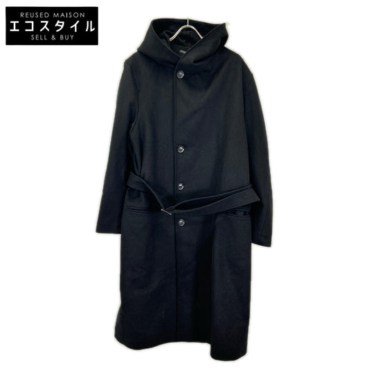 REGULATION Yohji Yamamoto レギュレーション ヨウジヤマモト HX-C03-142 ブラック CASHMERE BEAVER 4BUTTON SINGLE COAT コート コート