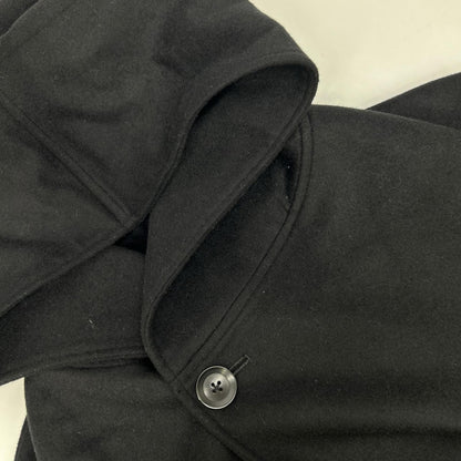 REGULATION Yohji Yamamoto レギュレーション ヨウジヤマモト HX-C03-142 ブラック CASHMERE BEAVER 4BUTTON SINGLE COAT コート コート