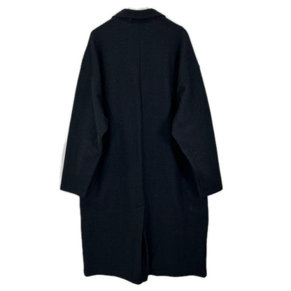 Yohji Yamamoto POUR HOMME ヨウジヤマモトプールオム HX-T37-177 ブラック WOOL RING SOFT COMPRESSION CHESTER COAT コート コート