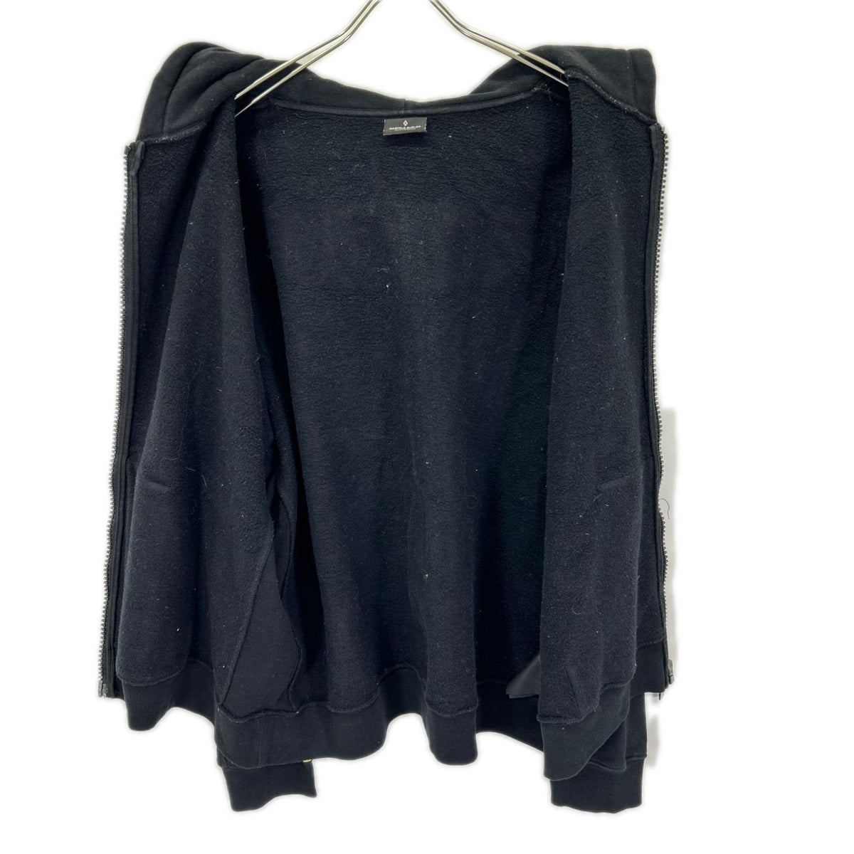 MARCELO BURLON マルセロバーロン CMBE002F18506063 ブラック プリント ジップパーカー トップス