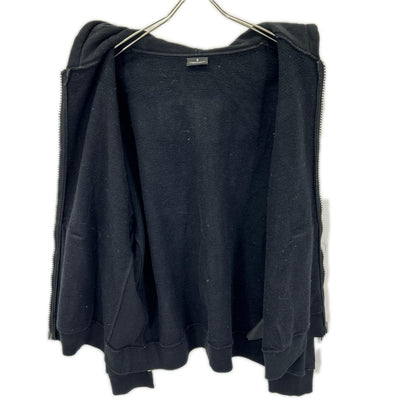 MARCELO BURLON マルセロバーロン CMBE002F18506063 ブラック プリント ジップパーカー トップス
