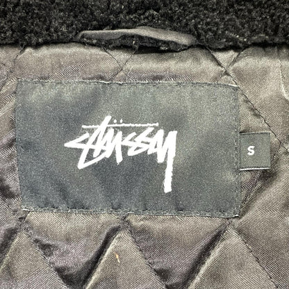 stussy ステューシー ブラック B-10 ボンバー ジャケット ジャケット