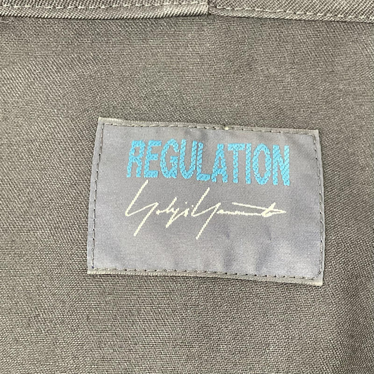 REGULATION Yohji Yamamoto レギュレーション ヨウジヤマモト FE-B53-100 ブラック ウール フーディコート コート