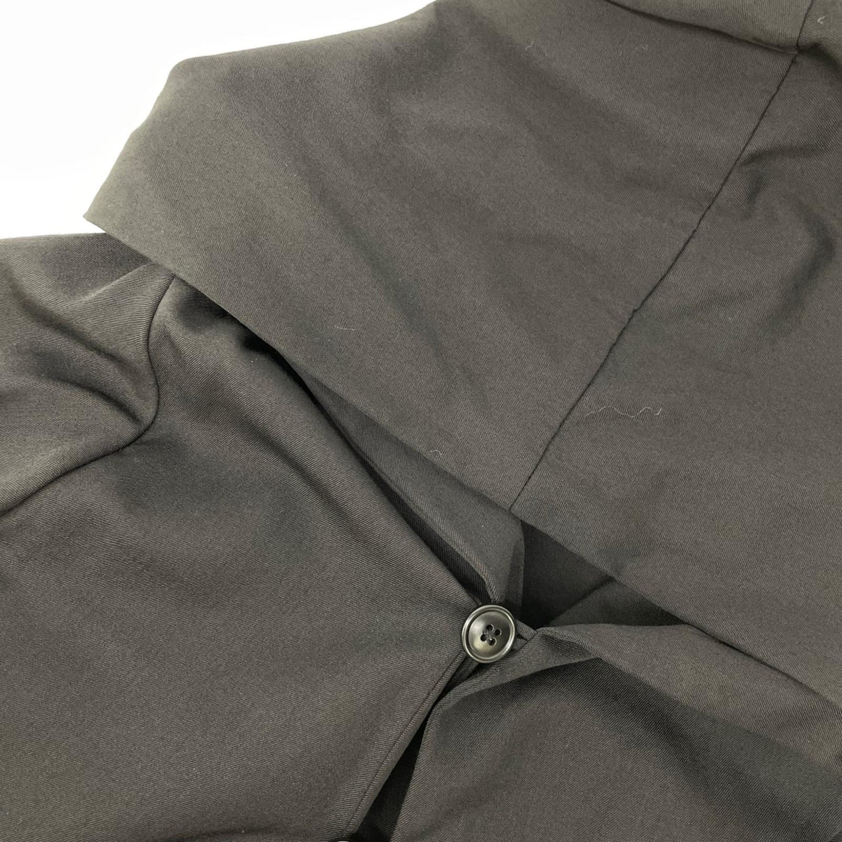 REGULATION Yohji Yamamoto レギュレーション ヨウジヤマモト FE-B53-100 ブラック ウール フーディコート コート