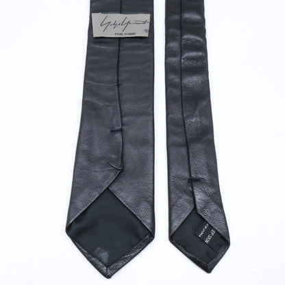 Yohji Yamamoto POUR HOMME ヨウジヤマモトプールオム シープスキン レザー ネクタイ