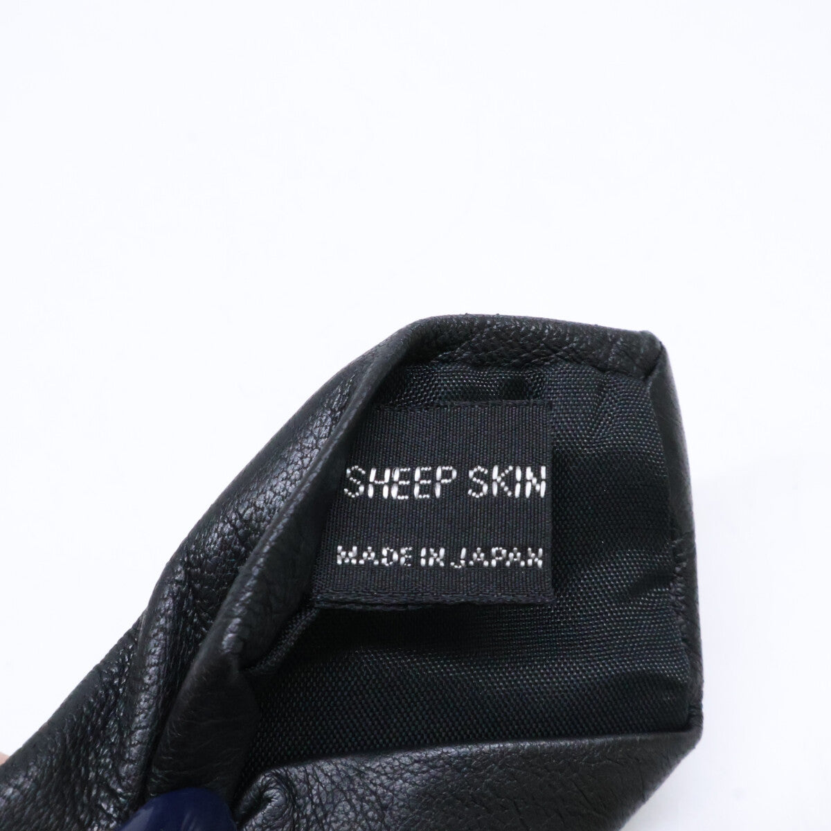 Yohji Yamamoto POUR HOMME ヨウジヤマモトプールオム シープスキン レザー ネクタイ