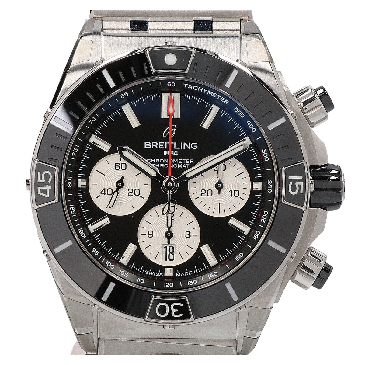 BREITLING ブライトリング 新品未使用 AB0136251B1A2 スーパー クロノマット B01 44 自動巻き 腕時計