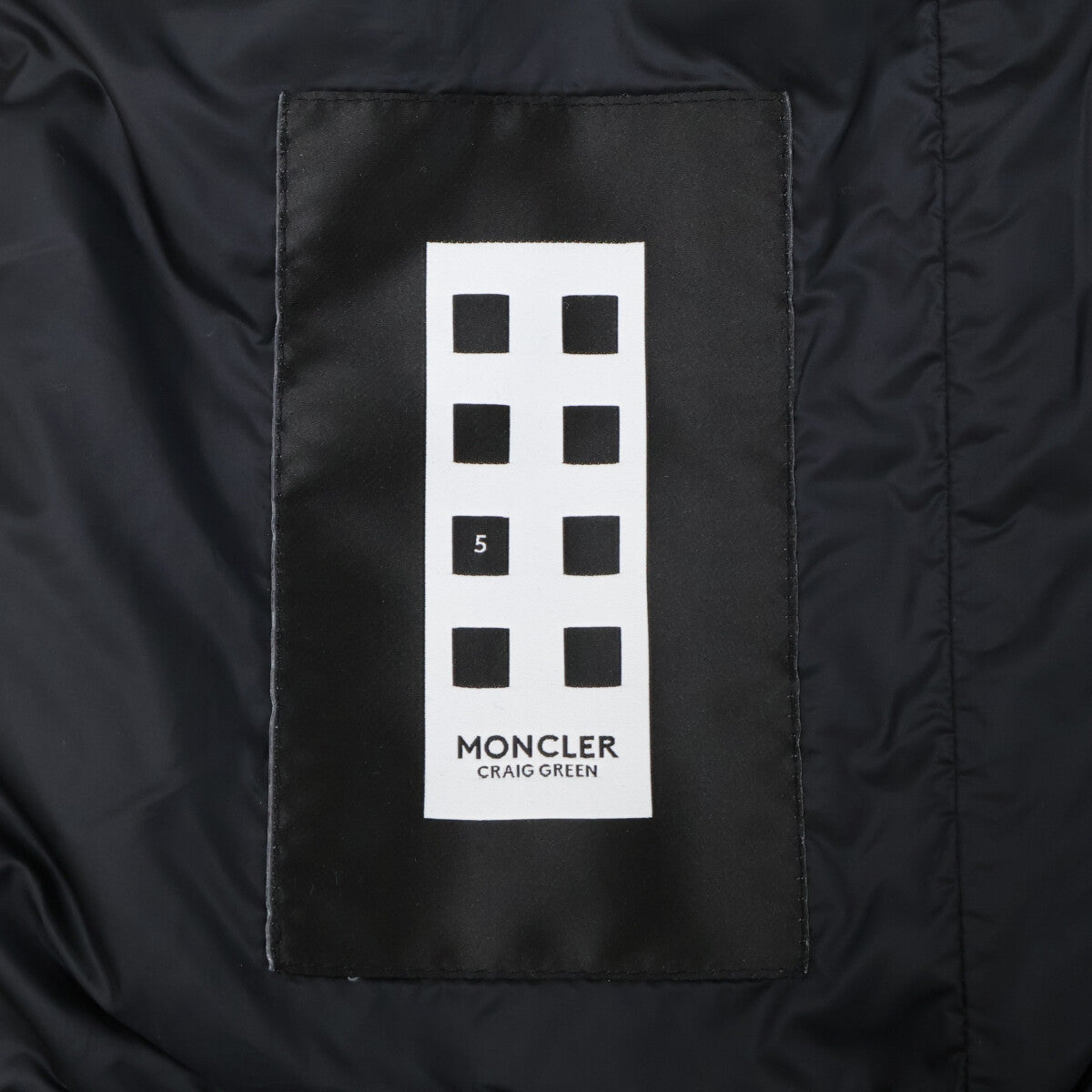 MONCLER モンクレール GENIUS 5 ジーニアス5 x CRAIG GREEN NIMITZ フード/カラー付 ダウン ベスト