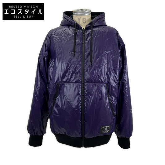 MONCLER モンクレール ×フラグメント 19AW ブラック×パープル DYLE リバーシブルダウンフーディー ジャケット