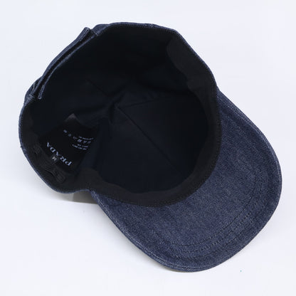 PRADA プラダ 【即決/国内正規】2HC274 AJ6 トライアングルロゴ デニム ベースボールキャップ 帽子