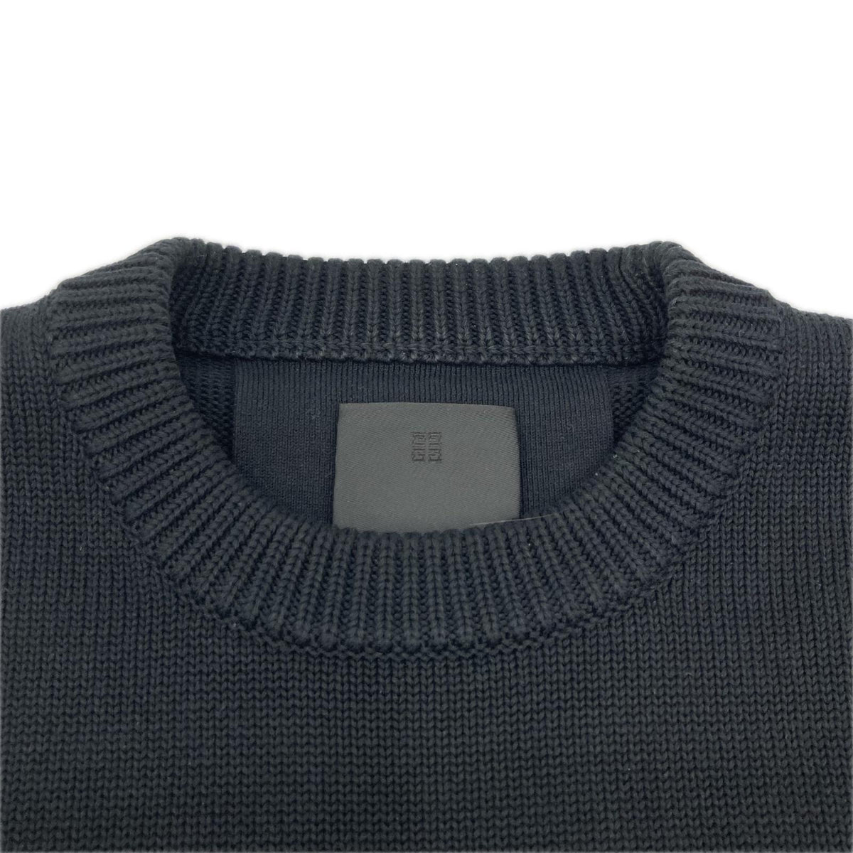 GIVENCHY ジバンシー 22SS BM90G9401M ブラック 4Gロゴ ロングスリーブ クルーネックニット トップス