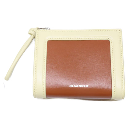 JILSANDER ジルサンダー 【新品同様】J07UI0016 P8922 GIRO ミニ フレンチウォレット 二つ折り財布（小銭入れあり）