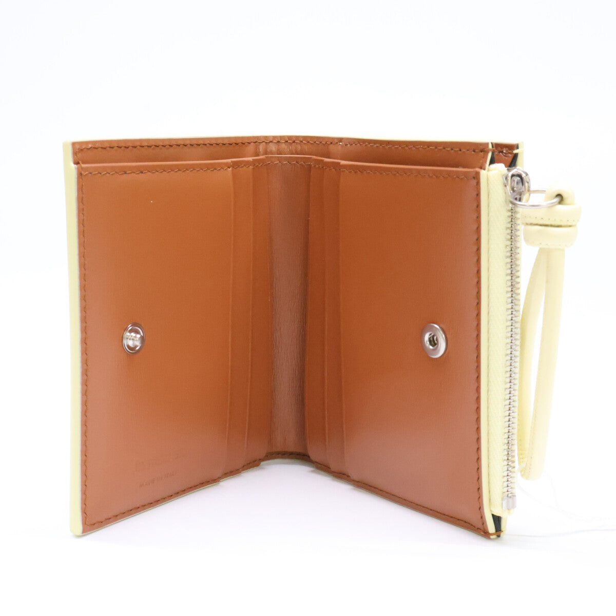 JILSANDER ジルサンダー 【新品同様】J07UI0016 P8922 GIRO ミニ フレンチウォレット 二つ折り財布（小銭入れあり）