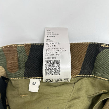 CELINE セリーヌ 2Z603616Q 24SS カモフラ柄 ドローコード カーゴパンツ ボトムス