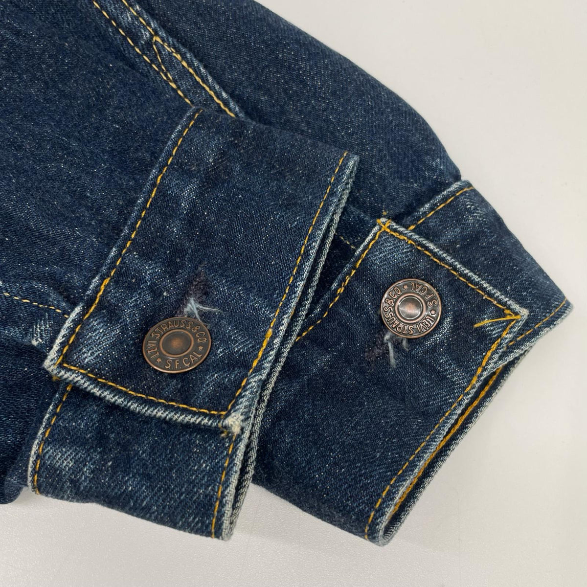 LEVI'S リーバイス 557XX 70557-0006 復刻版 98年製 バレンシア製 インディゴ 3rd デニムジャケット ジャケット