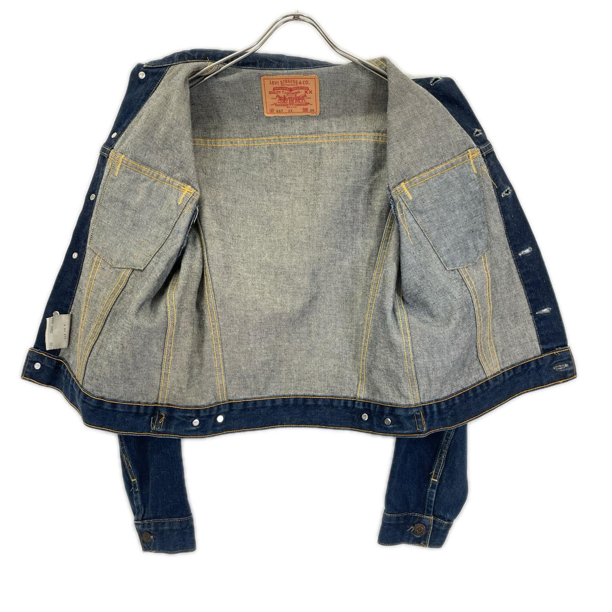 LEVI'S リーバイス 557XX 70557-0006 復刻版 98年製 バレンシア製 インディゴ 3rd デニムジャケット ジャケット