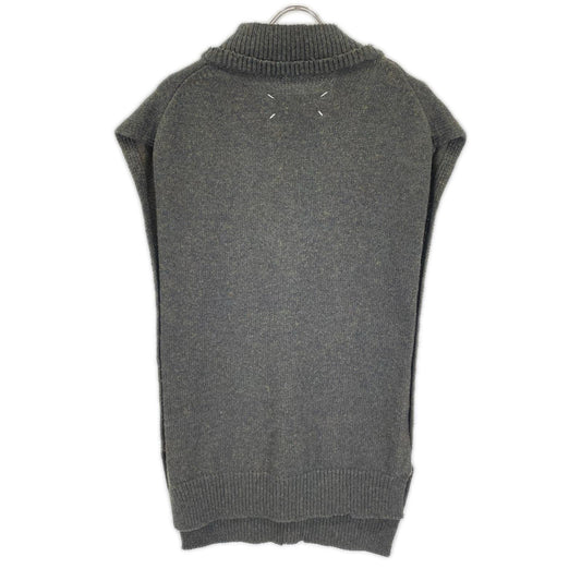 Maison margiela メゾンマルジェラ 22年 SI1TH0001 グレー ウールリネンタバード ベスト ベスト