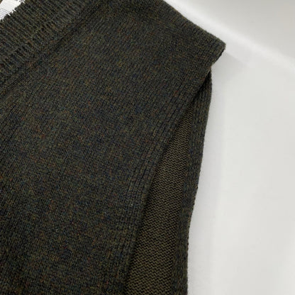 Maison margiela メゾンマルジェラ 22年 SI1TH0001 グレー ウールリネンタバード ベスト ベスト
