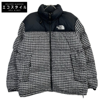 THE NORTH FACE ノースフェイス ×Supreme 21SS ND421001 グレー Studded Nuptse Jacket ダウンジャケット ジャケット