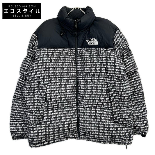 THE NORTH FACE ノースフェイス ×Supreme 21SS ND421001 グレー Studded Nuptse Jacket ダウンジャケット ジャケット