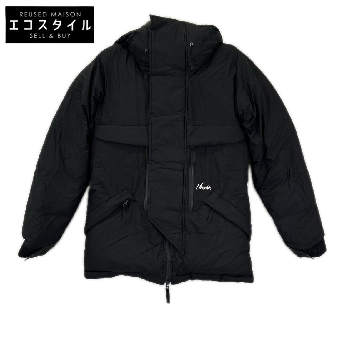 NANGA ナンガ ND2241-1C021 ブラック ポーリッシュホワイトグースダウン マウンテンビレーコート ダウンジャケット ジャケット