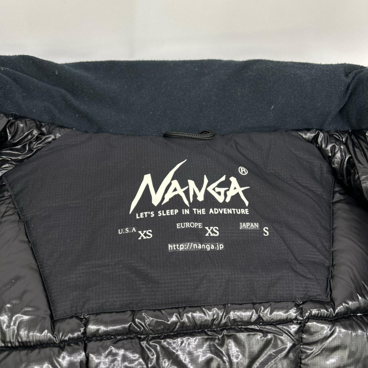 NANGA ナンガ ND2241-1C021 ブラック ポーリッシュホワイトグースダウン マウンテンビレーコート ダウンジャケット ジャケット