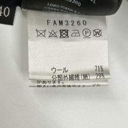 Loro Piana ロロピアーナ MAL3821 FAM3260 ウール混 スラックス ボトムス