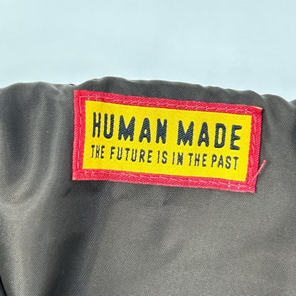 HUMAN MADE ヒューマンメイド HM32JK035 ブラウン ナイロン ロゴブルゾン ジャケット