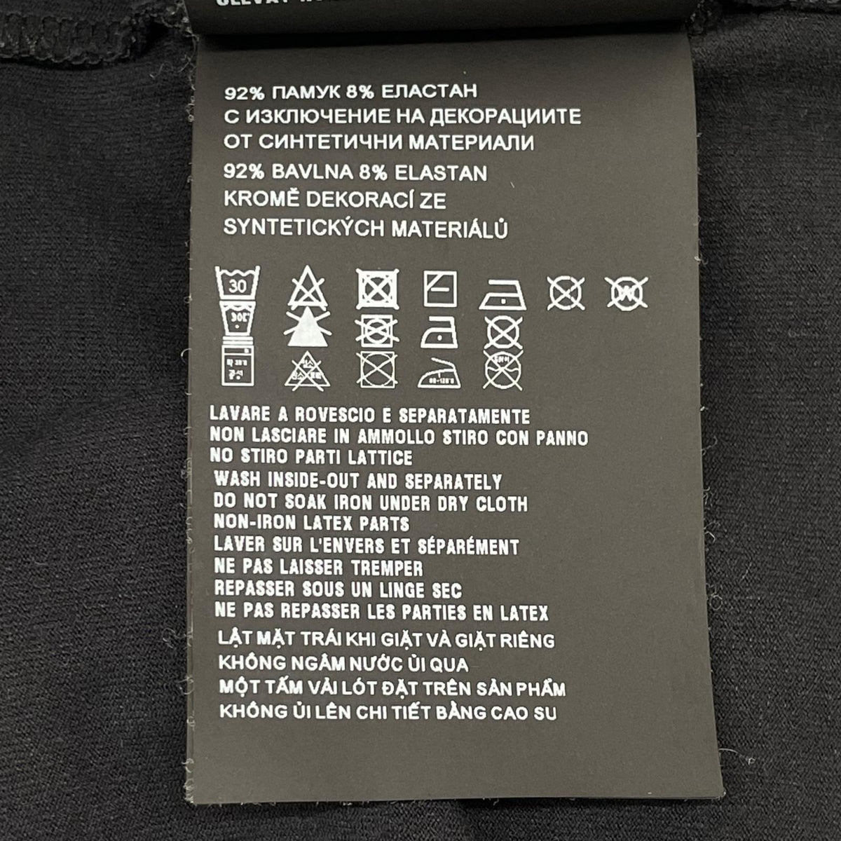 PRADA プラダ SJM251 ブラック コットン Vネック ポケットTシャツ トップス