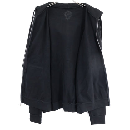 Chrome hearts クロムハーツ 【美品/国内正規】Vertical Logo Zip Up Hoodie クロムハーツ バーティカル ロゴ ジップアップ パーカー トップス
