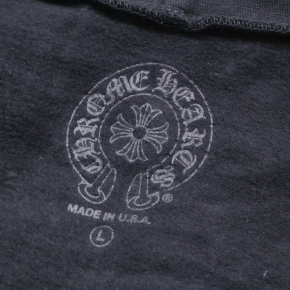 Chrome hearts クロムハーツ 【美品/国内正規】Vertical Logo Zip Up Hoodie クロムハーツ バーティカル ロゴ ジップアップ パーカー トップス