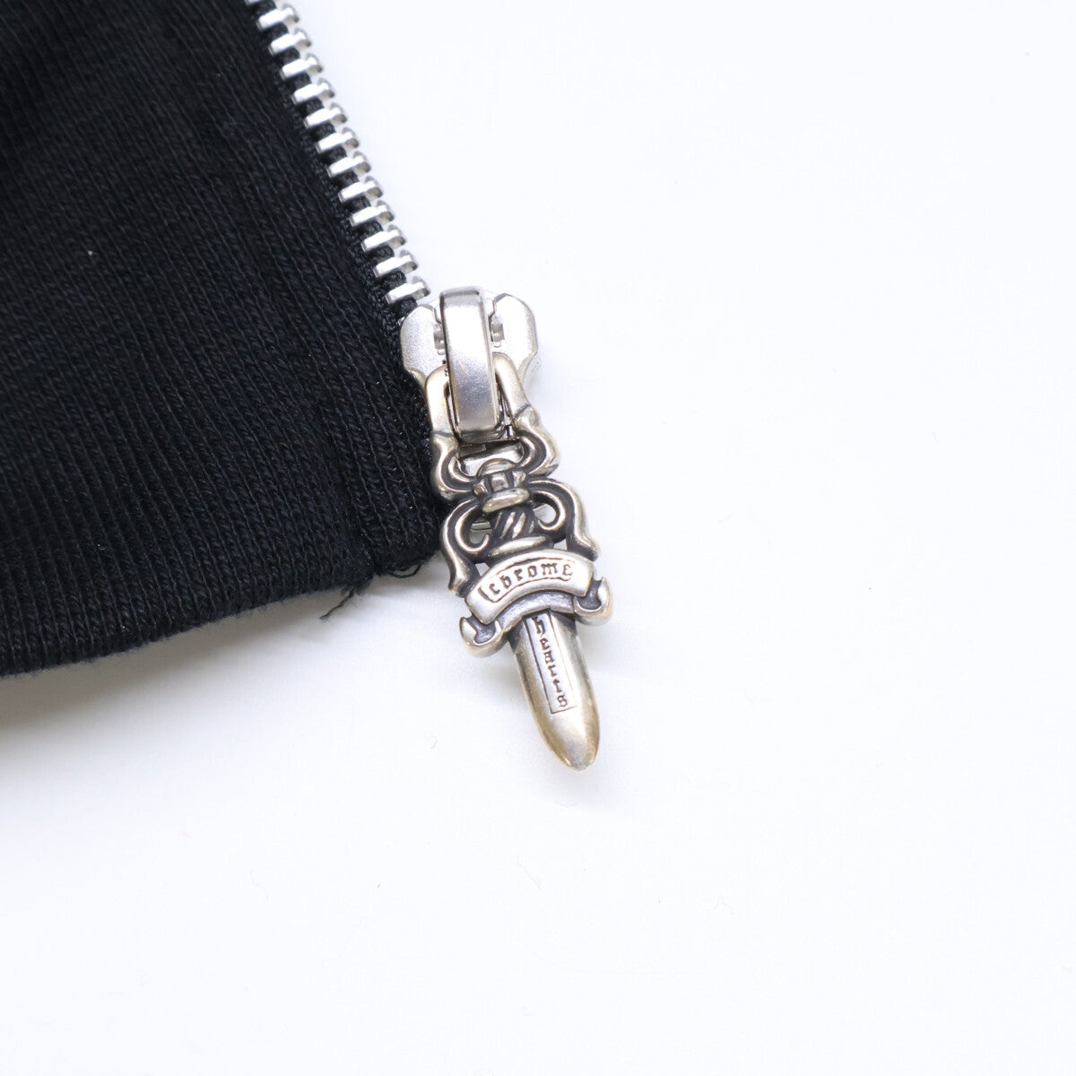 Chrome hearts クロムハーツ 【美品/国内正規】Vertical Logo Zip Up Hoodie クロムハーツ バーティカル ロゴ ジップアップ パーカー トップス