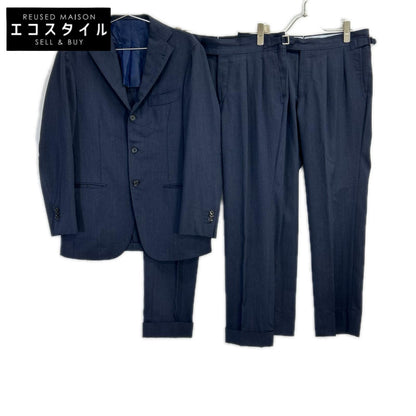 RING JACKET リングヂャケット 【MEISTER】RM028F53 ネイビー 3Bジャケット 2スラックス スーツ スーツ セットアップ