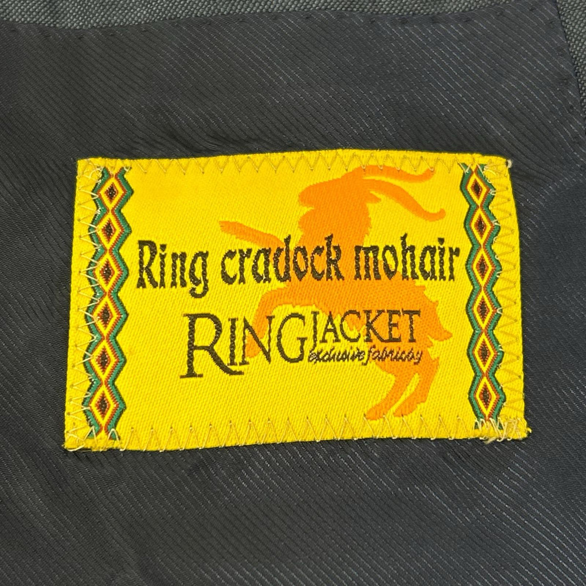 RING JACKET リングヂャケット 【CRADOCK MOHAIR】RM024S37RB ブルー 3Bジャケット スーツ スーツ セットアップ