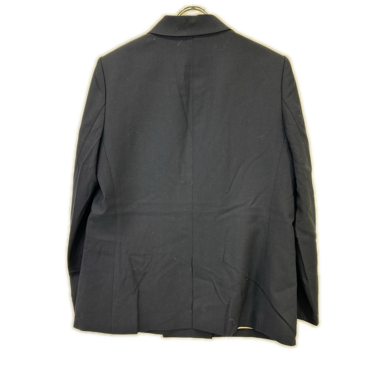 24AW ﾈｲﾋﾞｰ ｳｰﾙ混ｳｫｯｼｬﾌﾞﾙ 金ﾎﾞﾀﾝﾀﾞﾌﾞﾙｼﾞｬｹｯﾄ ジャケット 40 レディース