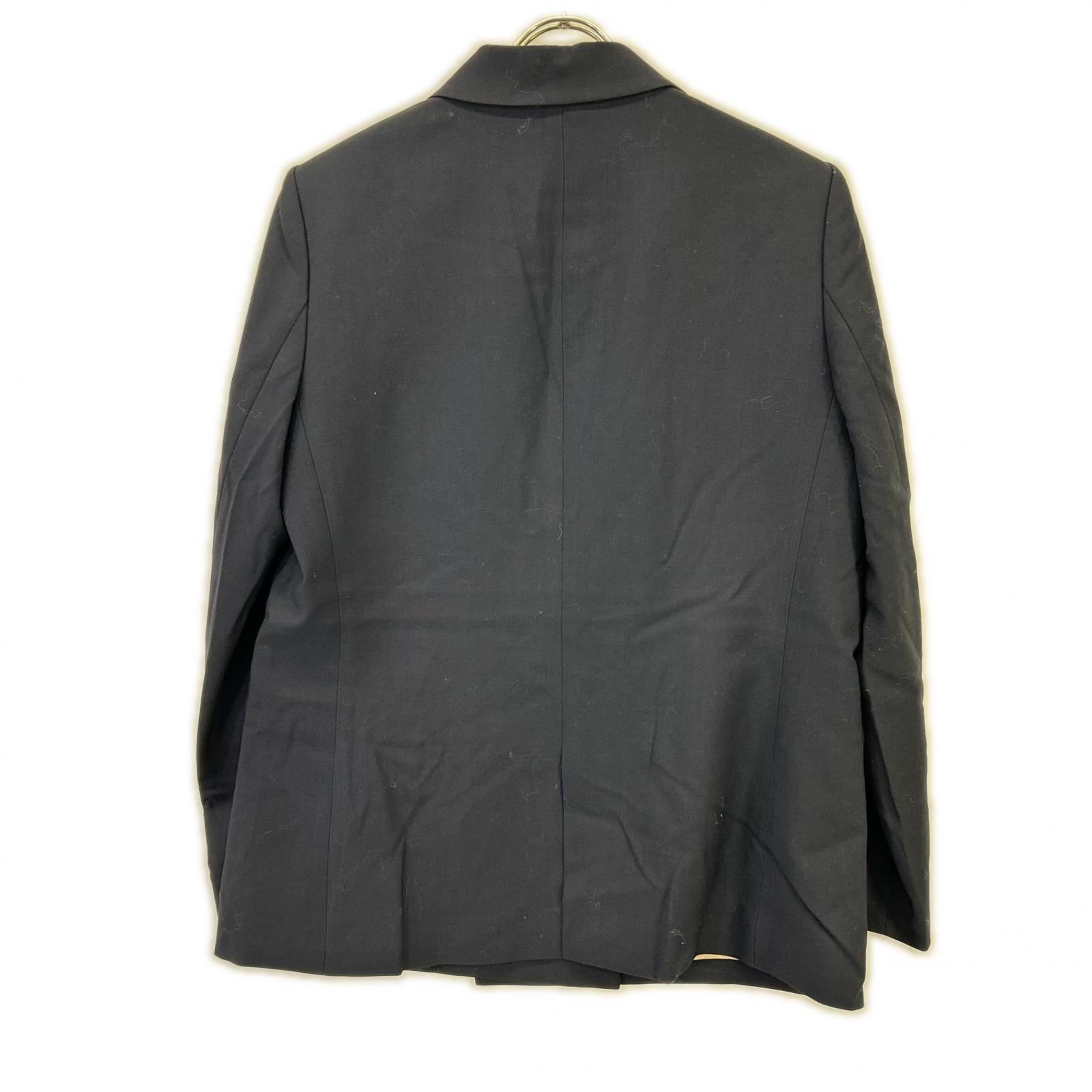 24AW ﾈｲﾋﾞｰ ｳｰﾙ混ｳｫｯｼｬﾌﾞﾙ 金ﾎﾞﾀﾝﾀﾞﾌﾞﾙｼﾞｬｹｯﾄ ジャケット 40 レディース